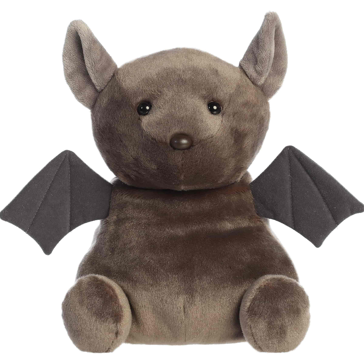 Palm Pals Party-Sized Luna Bat 13-inch plush featuring fluffy fur, curious embroidered eyes, and large open wings.
