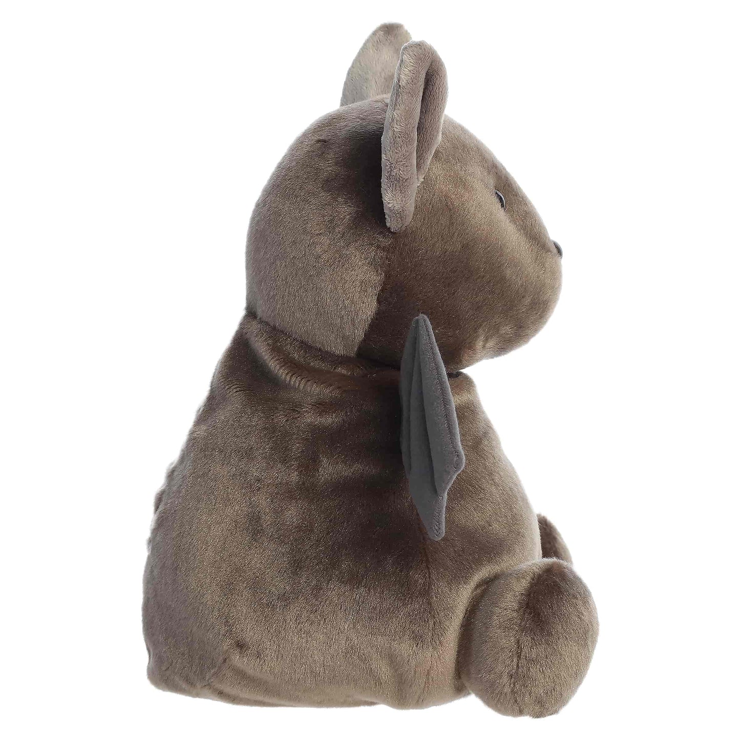 Palm Pals Party-Sized Luna Bat 13-inch plush featuring fluffy fur, curious embroidered eyes, and large open wings.