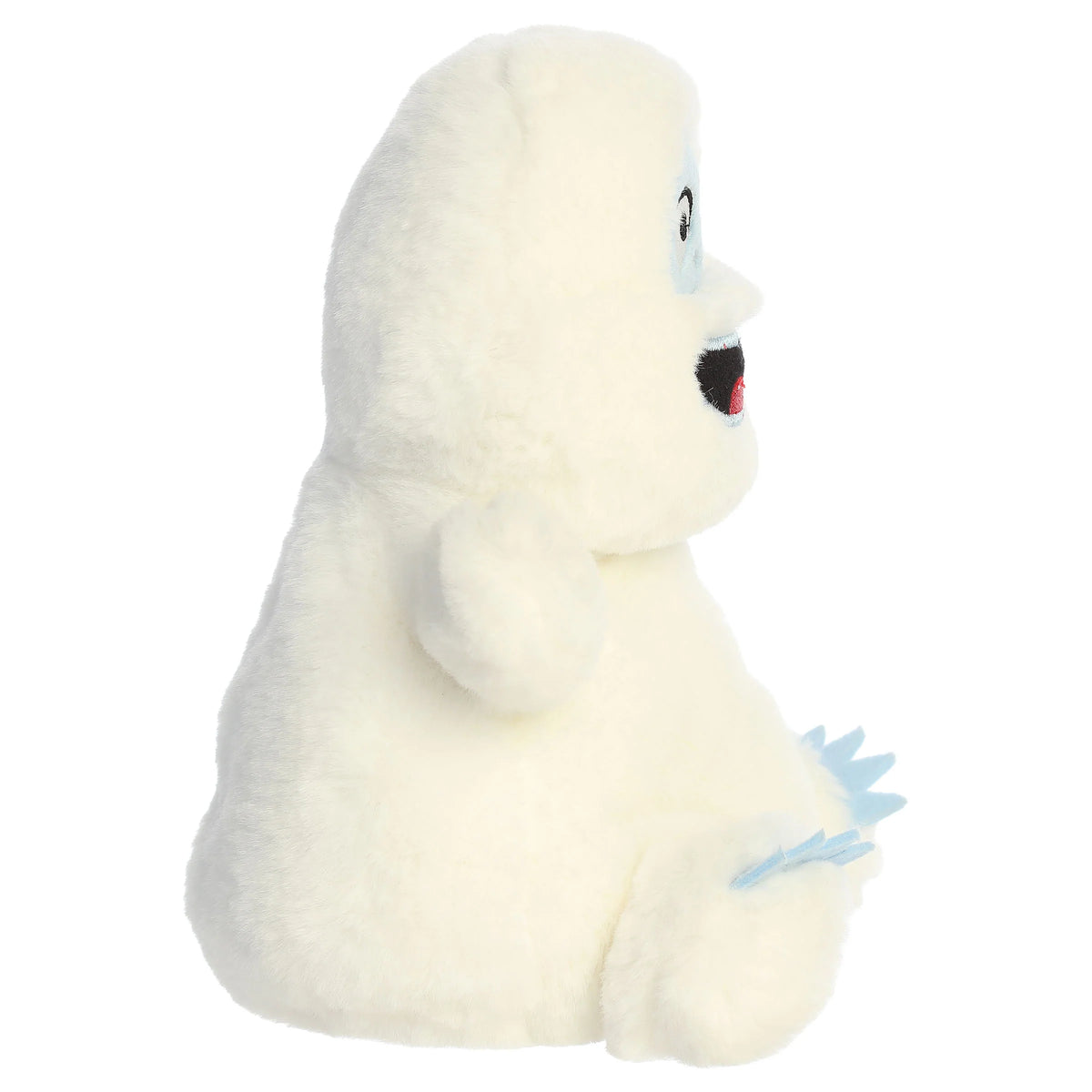 Palm Pals Party Sized Bumble the Abominable Snow Monster plush toy from Rudolph the Red-Nosed Reindeer.