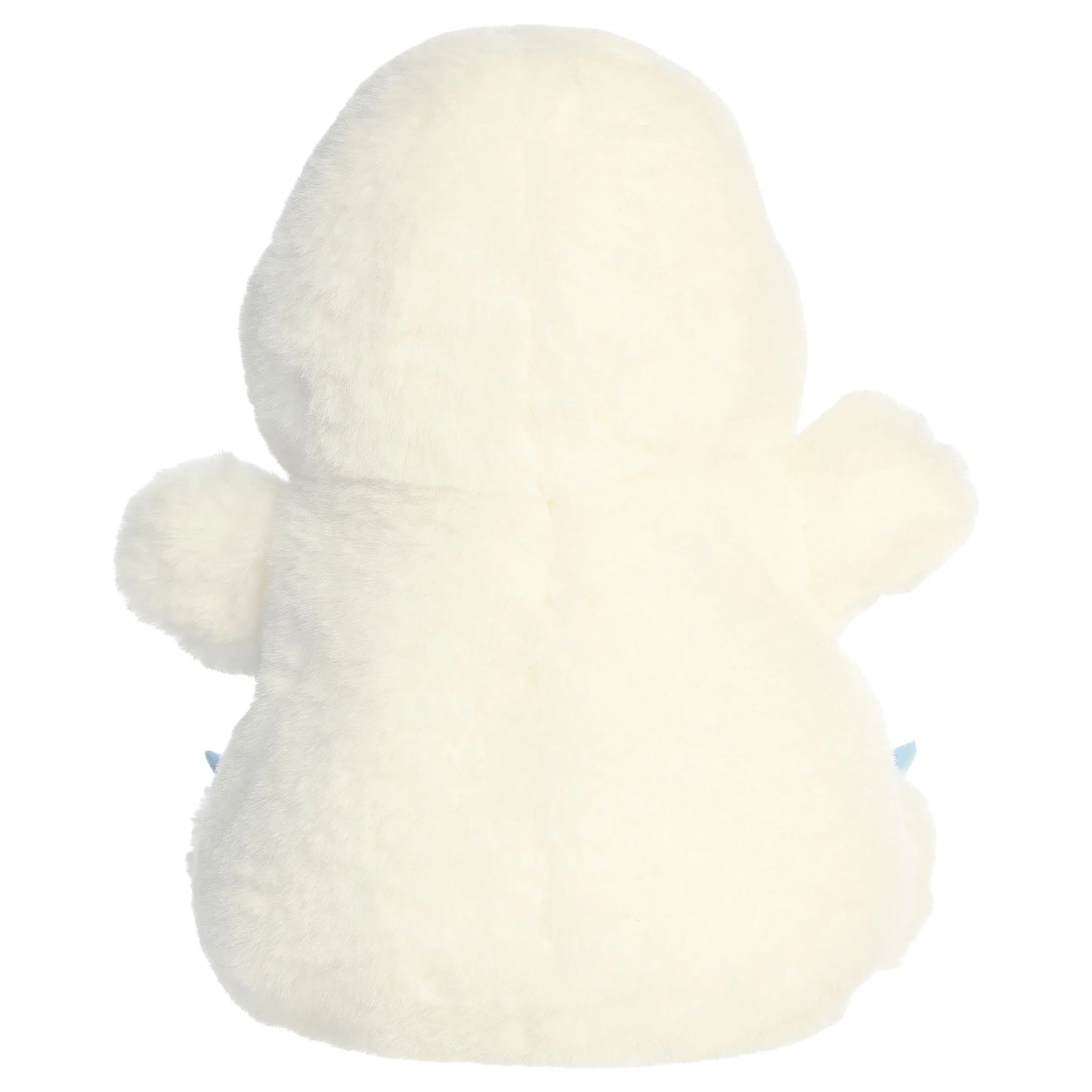 Palm Pals Party Sized Bumble the Abominable Snow Monster plush toy from Rudolph the Red-Nosed Reindeer.