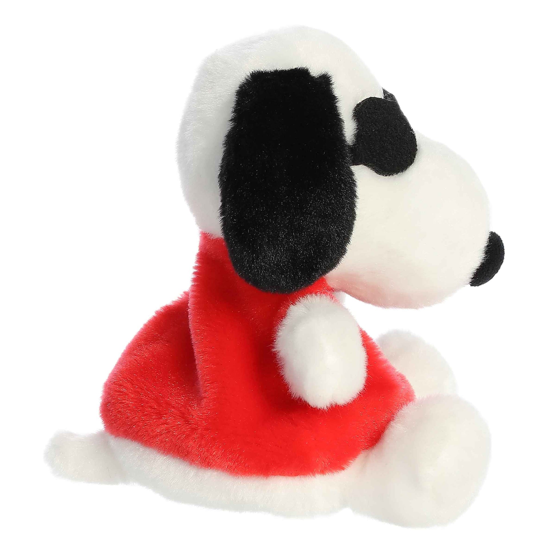 Palm Pals Peanuts Joe Cool 5-inch plush, Snoopy wearing black sunglasses and a red shirt that says COOL.