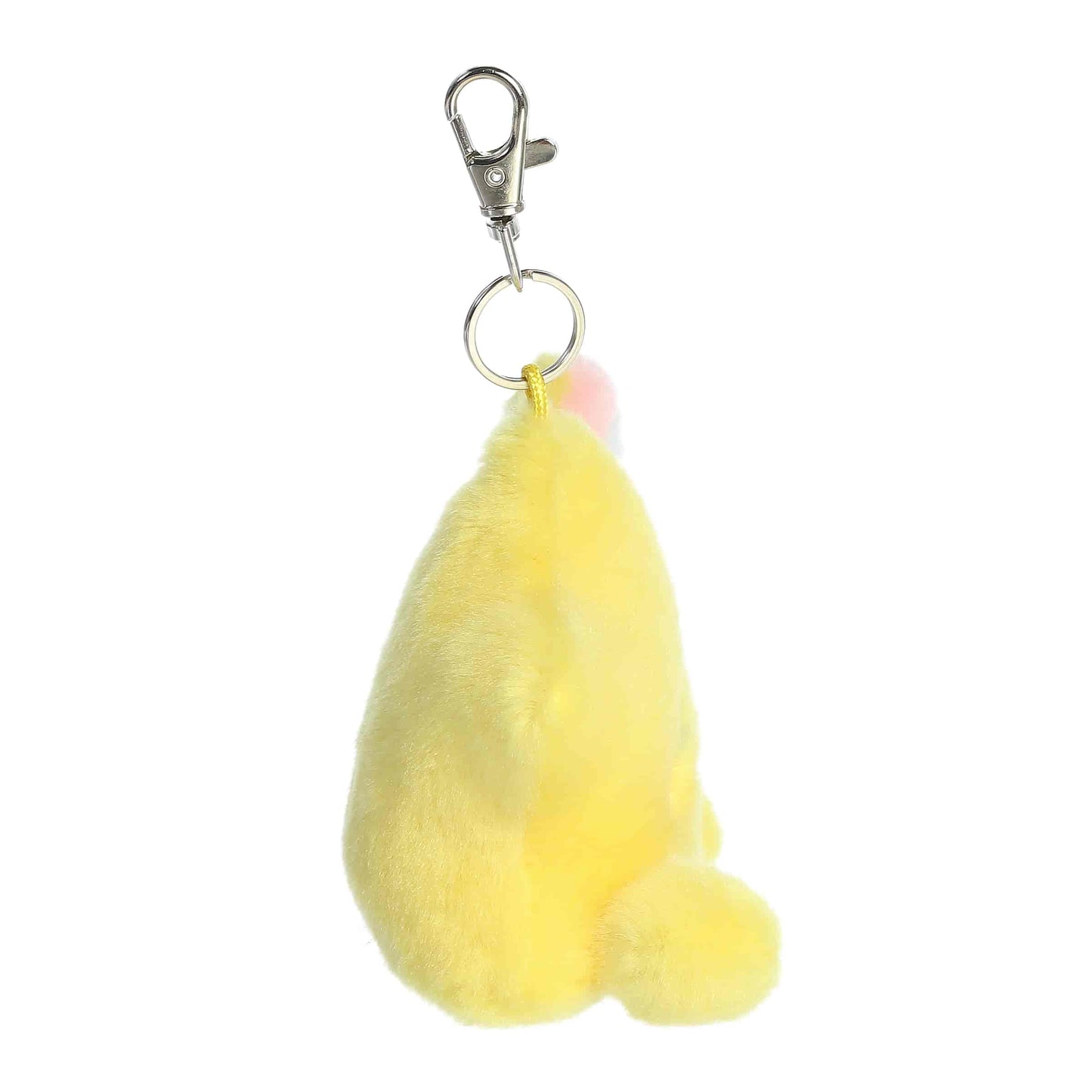 Side view of Palm Pals Pisces Star 4-inch clip-on plush soft toy