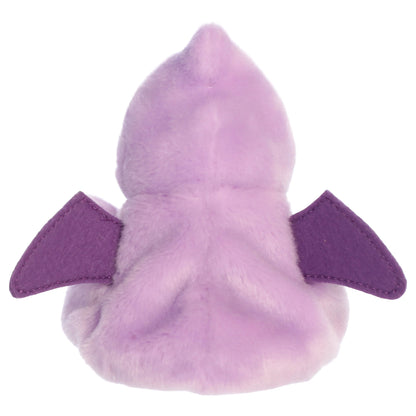 Palm Pals Pteagan Pterodactyl prehistoric plush toy with a soft lavender body and tiny wings