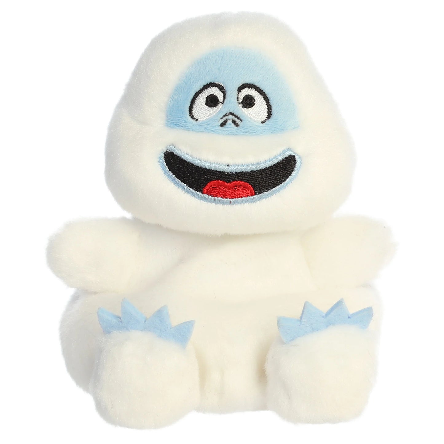 Palm Pals Bumble the Abominable Snow Monster plush toy from Rudolph the Red-Nosed Reindeer.