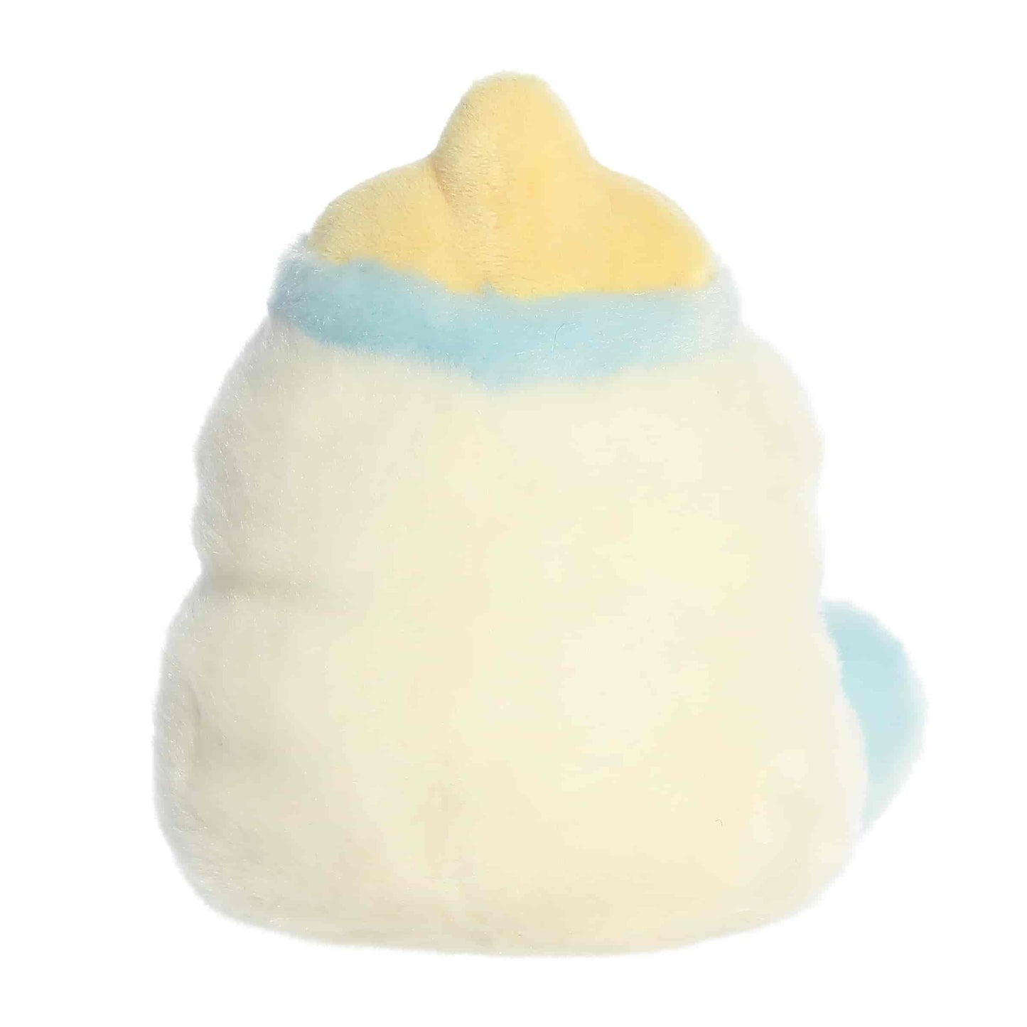 Back view of Palm Pals Theo Baby Bottle 5-inch plush soft toy