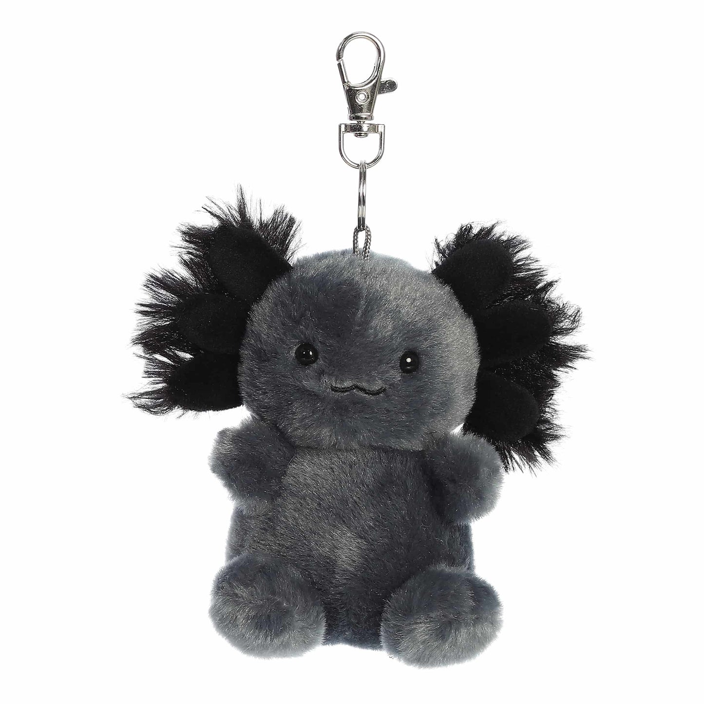 Palm Pals Onyx Axolotl Clip-On