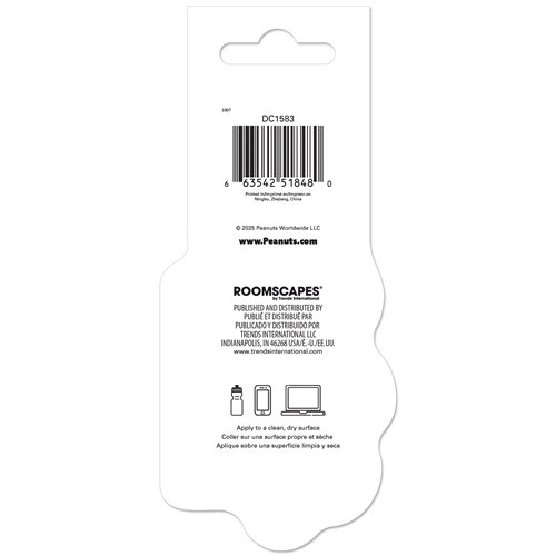 Back of a product packaging with branding and product details on a white background