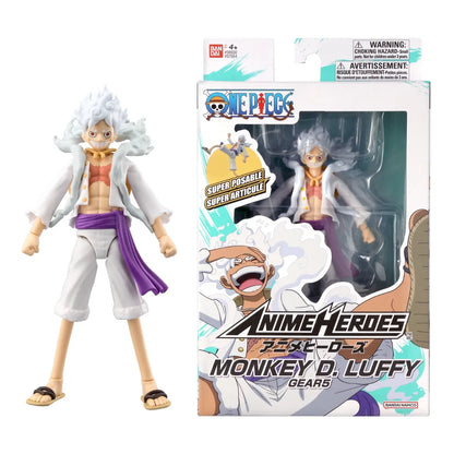 Anime Heroes One Piece Monkey D. Luffy Gear 5 Action Figure