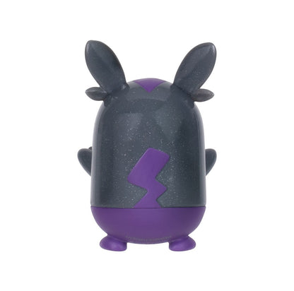 Officially licensed Jazwares Pokémon 30th Anniversary 3-inch glitter Morpeko Hangry Mode battle figure.