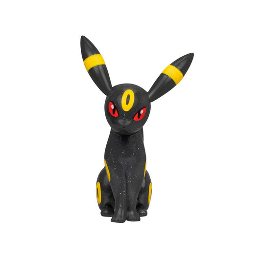 Officially licensed Jazwares Pokémon 30th Anniversary 3-inch glitter Umbreon battle figure.