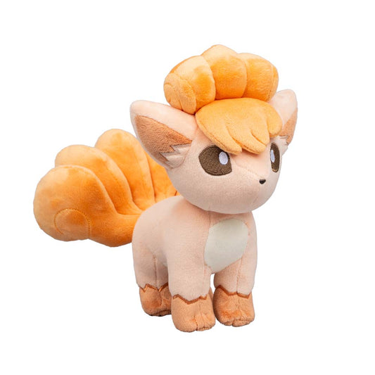 Officially licensed Jazwares Pokémon 30th Anniversary 8-inch pastel Vulpix plush.