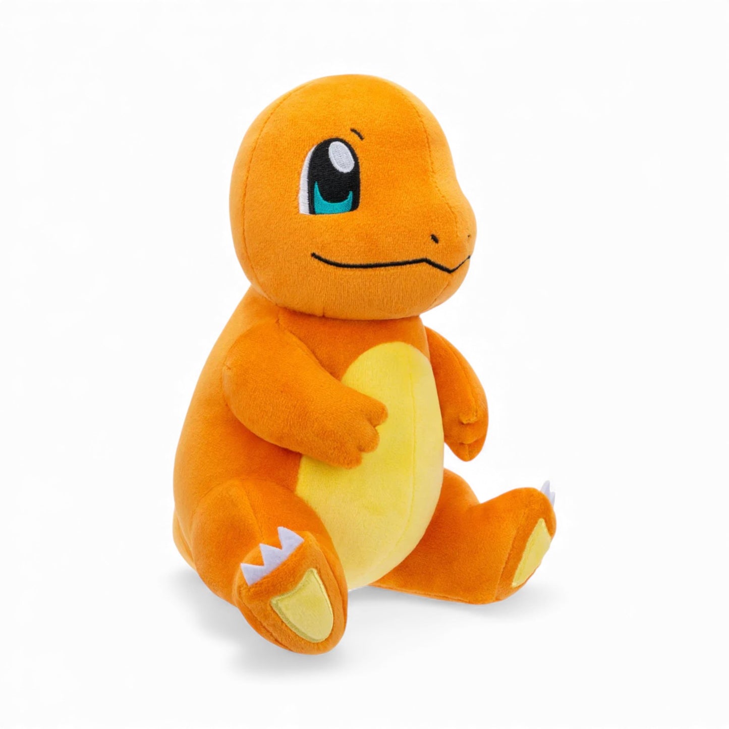 Side view of the Pokémon 8-Inch Charmander Plush.