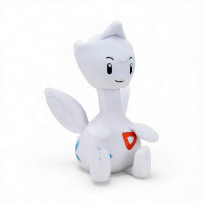 Angled view of the Pokémon 8-Inch Togetic Plush.