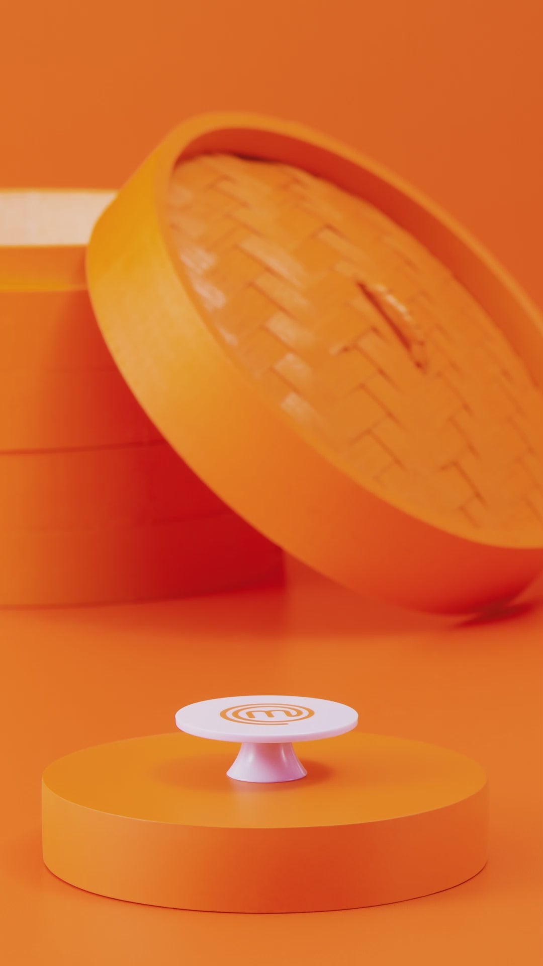 Mini Brands Create MasterChef Series 2 surprise capsule by ZURU featuring miniature DIY beef tacos and a UV LED toque.