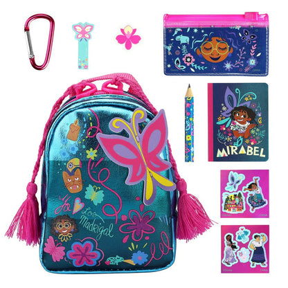 Six different styles of Real Littles Disney mini bags: Encanto butterfly backpack