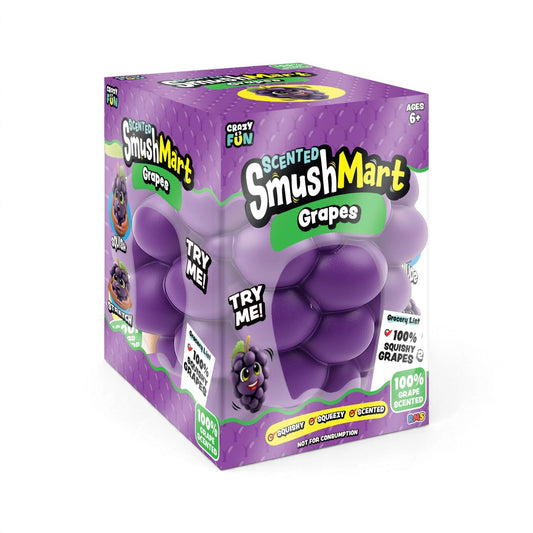 RMS Crazy Fun SmushMart Giant Scented Grape Squishy