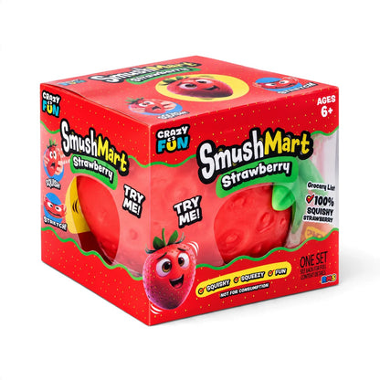 RMS Crazy Fun SmushMart Giant Scented Strawberry Squishy