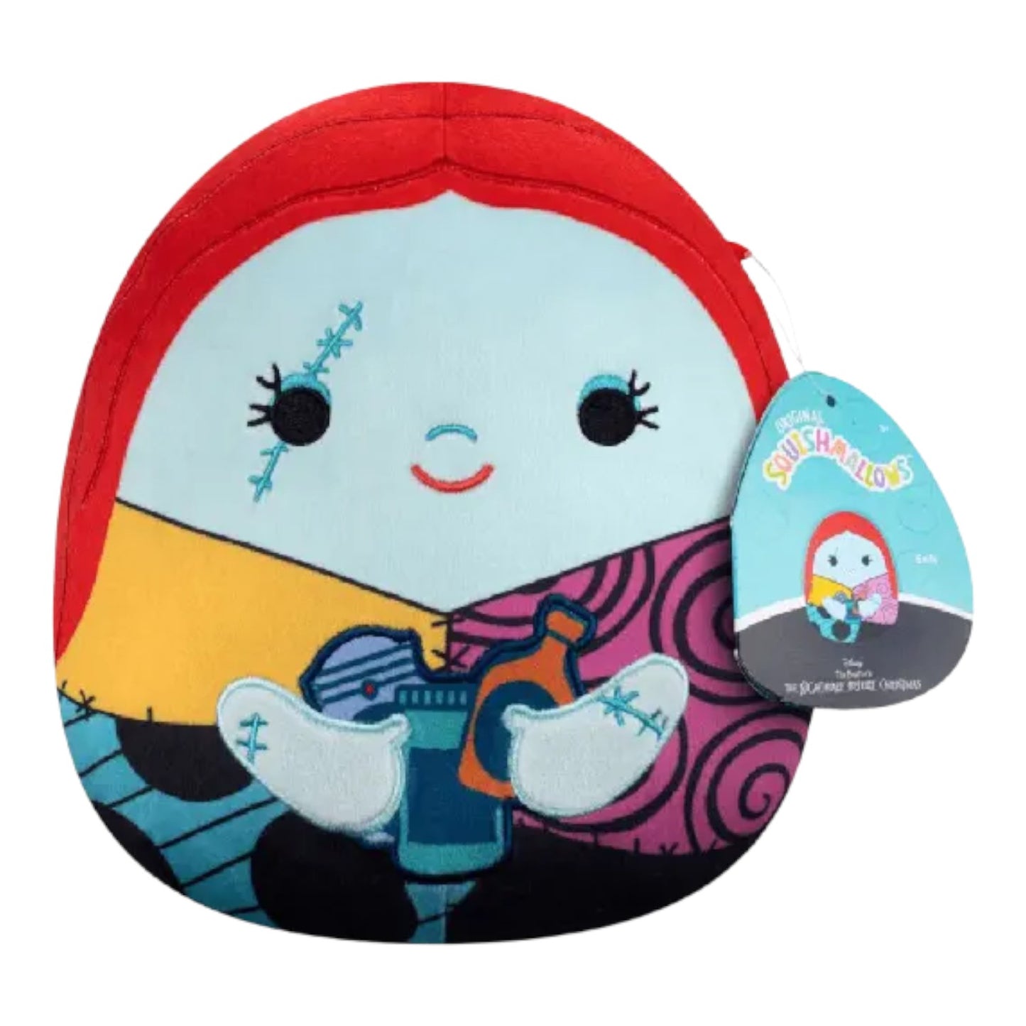 New 12" Halloween Squishmallows Nightmare Before Christmas. Sally holding a potion.