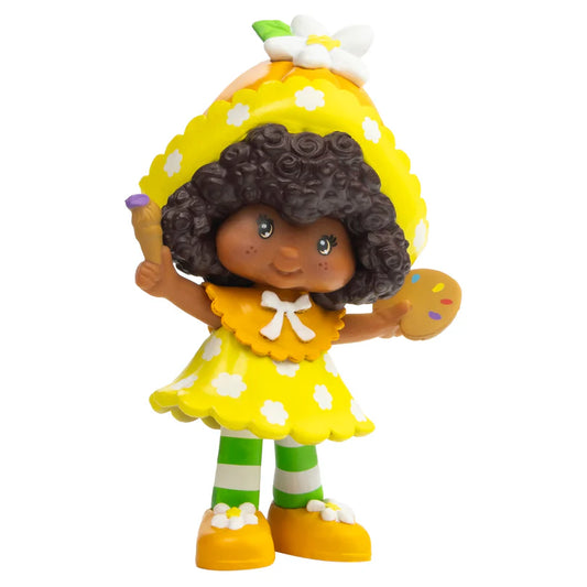Orange Blossom CheeBee 2.5-inch collectible retro Strawberry Shortcake figure with yellow outfit, sweetly scented.