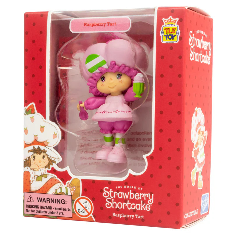 Raspberry Tart CheeBee 2.5-inch collectible retro Strawberry Shortcake figure with purple outfit, sweetly scented.