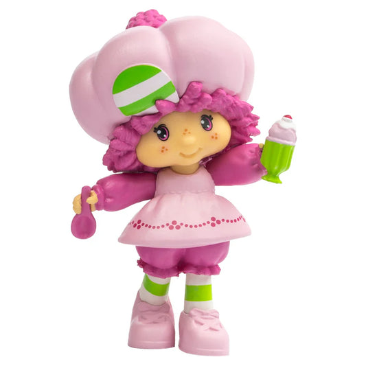 Raspberry Tart CheeBee 2.5-inch collectible retro Strawberry Shortcake figure with purple outfit, sweetly scented.