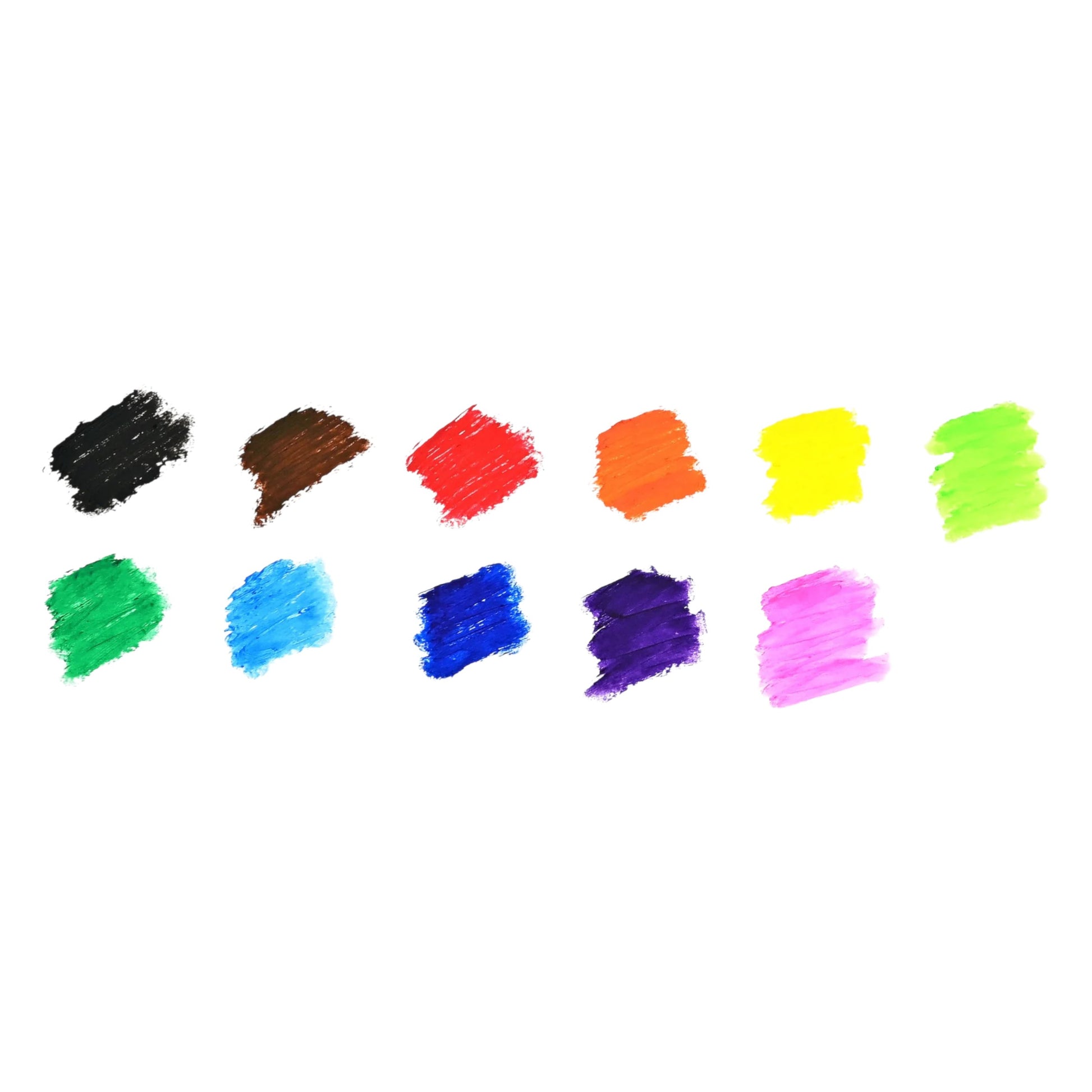 Studio Series 12-Piece Junior Tempera Paint Sticks, featuring 12 vibrant, mess-free colors in an organized storage box