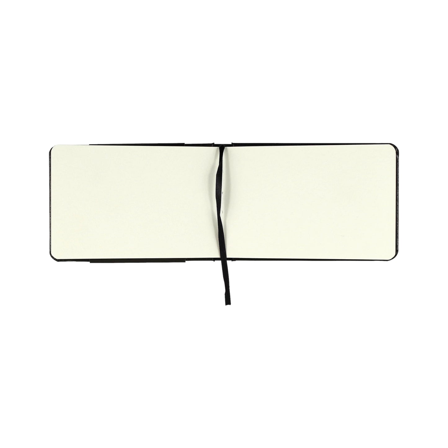Studio Series 40-Sheet Watercolor Field Journal, a compact black hardcover sketchbook with an elastic band closure