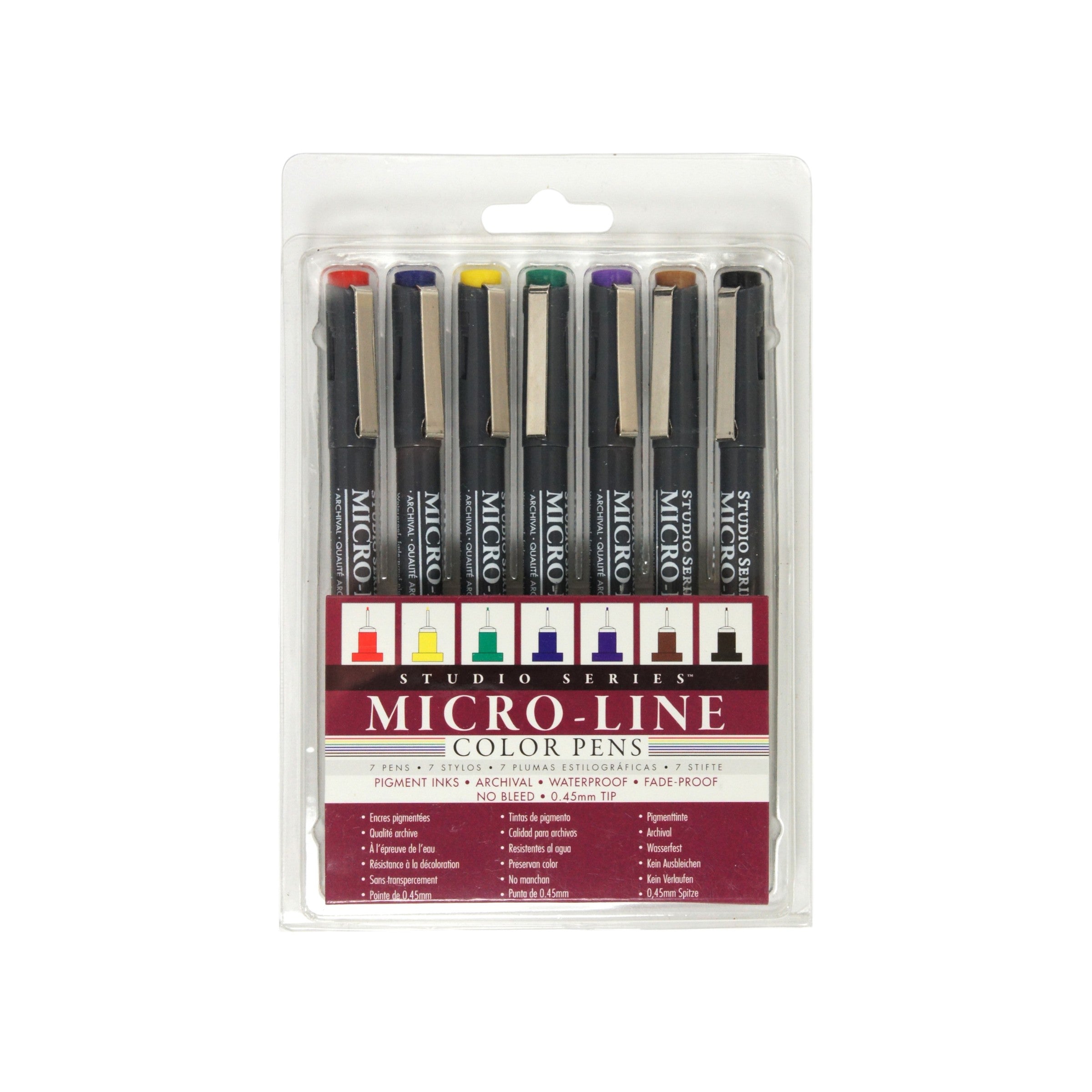Studio Series 7-Piece Color Micro-Line Pen Set | ReChild