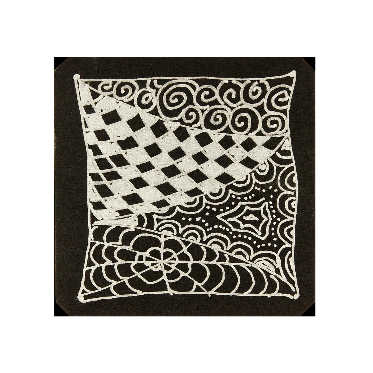 Openxcom Tile Set Studio Series 75-Piece Black Artist Tile Set | ReChild