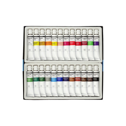 Studio Series Artist's Watercolor Paint Set packaging showing 24 vivid watercolor tubes.