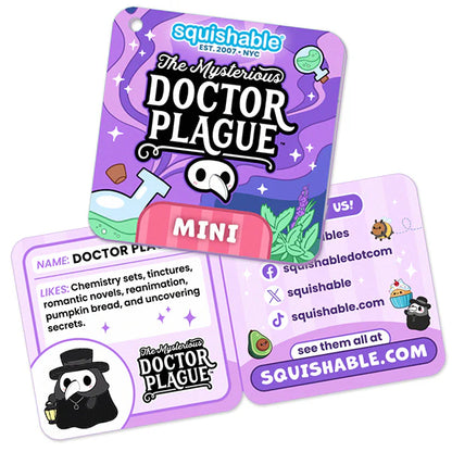 Mini Squishable Faun Doctor Plague Plush