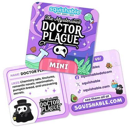 Mini Squishable Candy Plague Doctor Plush