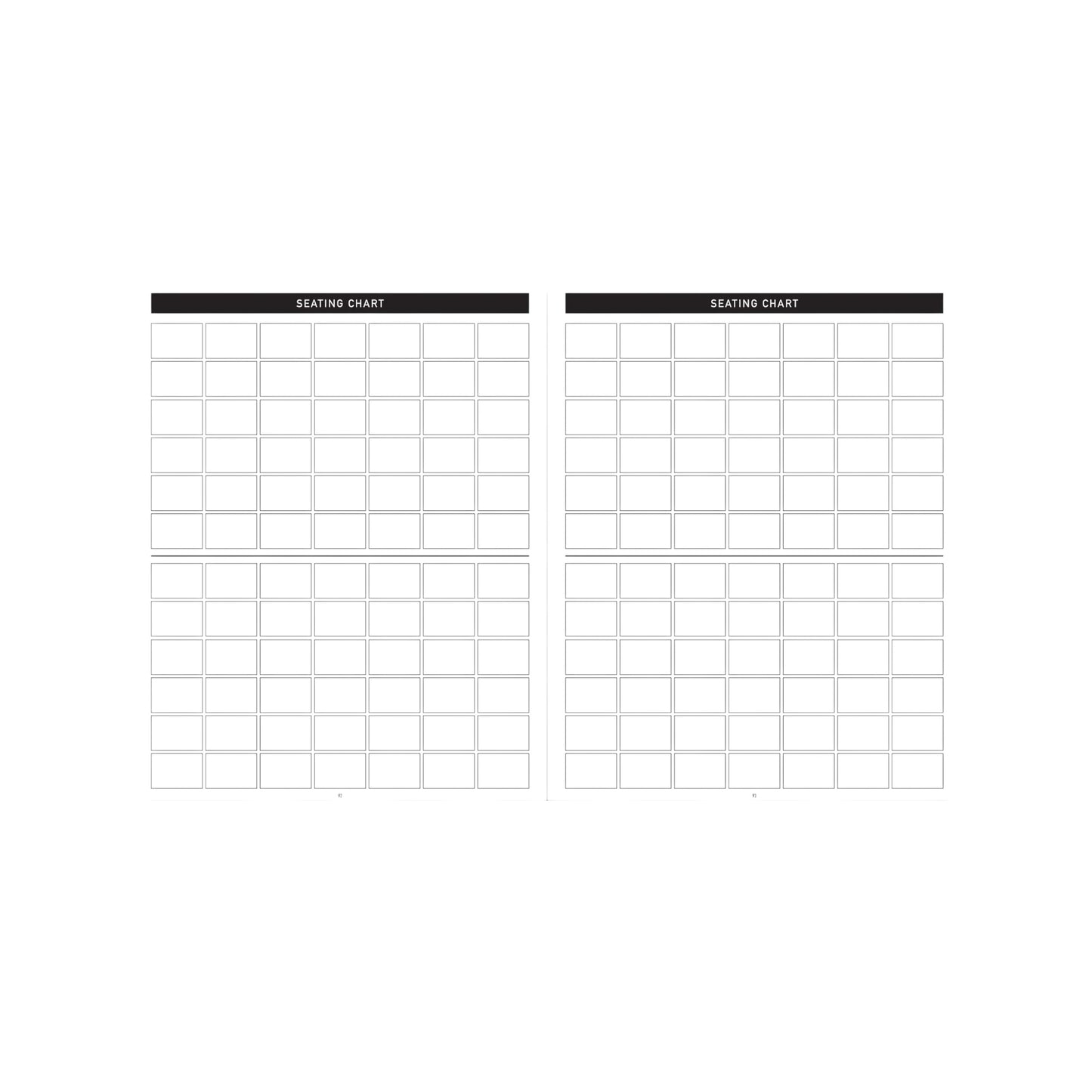 Black wire-bound Teacher's Planner featuring a flexicover and 168 pages for lessons, attendance, and grades.