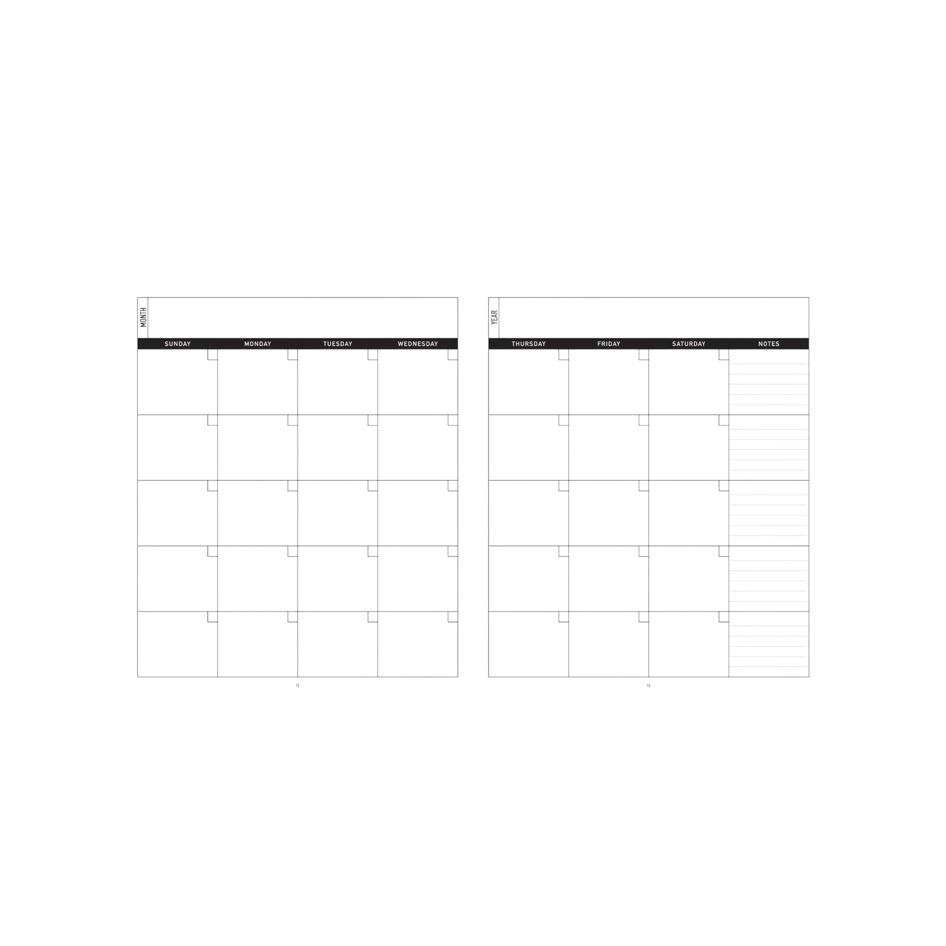 Black wire-bound Teacher's Planner featuring a flexicover and 168 pages for lessons, attendance, and grades.