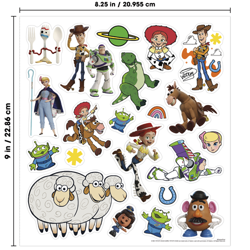 Disney Toy Story Grab and Go activity pad featuring sticker sheets, coloring pages, and play scenes with Woody and friends