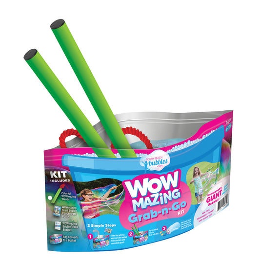 Wow Bubbles Grab-n-Go kit packaging