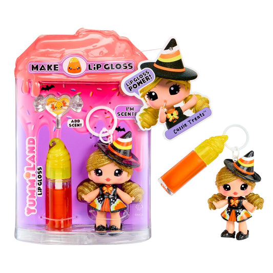 Yummiland Cassie Treats Halloween Lip Gloss Doll with DIY Kit