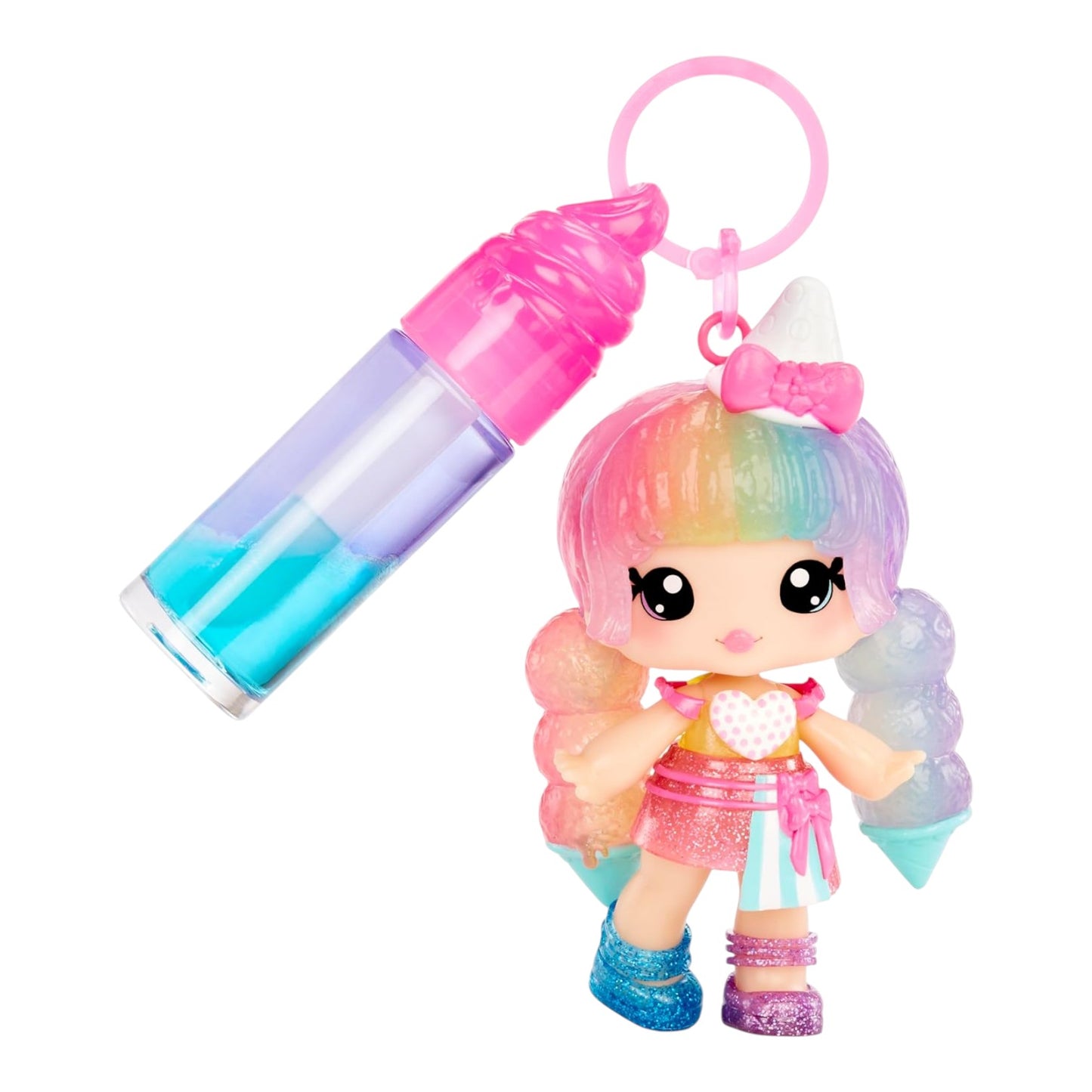 Yummiland Lip Gloss Doll Stephie Snowcone two-tone DIY lip gloss kit
