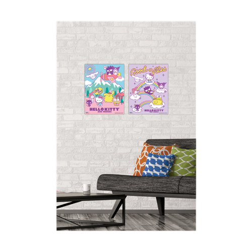  Trends International Hello Kitty Poster 2-Pack (11 x